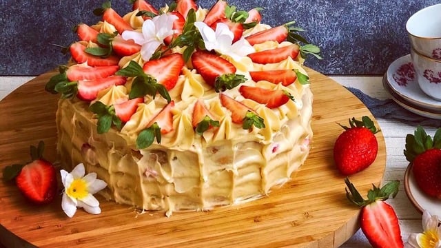 Hazır Almaya Son: Çilekli Pasta