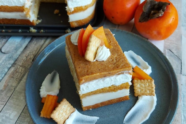 Muhallebili Cennet Hurması Pastası Tarifi