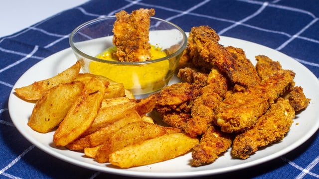 Sadece 4 Malzemeli: Fırında Kajun (Cajun) Baharatlı Tavuk