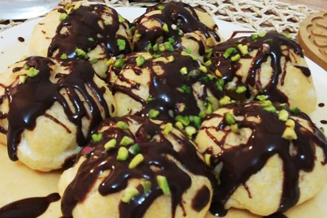 Damak ve Göz Doyuran: Profiterol