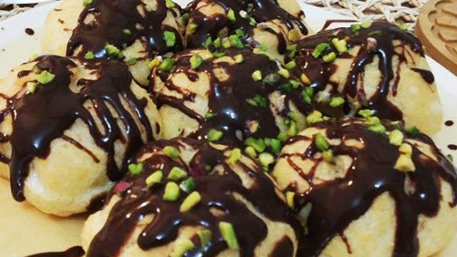 Damak ve Göz Doyuran: Profiterol