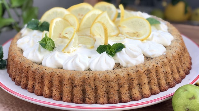 Ferah Kokusuyla: Haşhaşlı Limonlu Revani