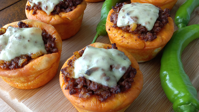 Dev Lezzet: Çizburger Muffin