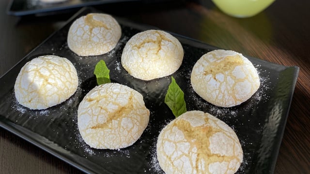 Damaklar Şenlenir: Limonlu Çatlak Kurabiye