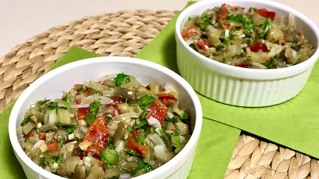 Yaz Günleri İçin: Patlıcan Salatası