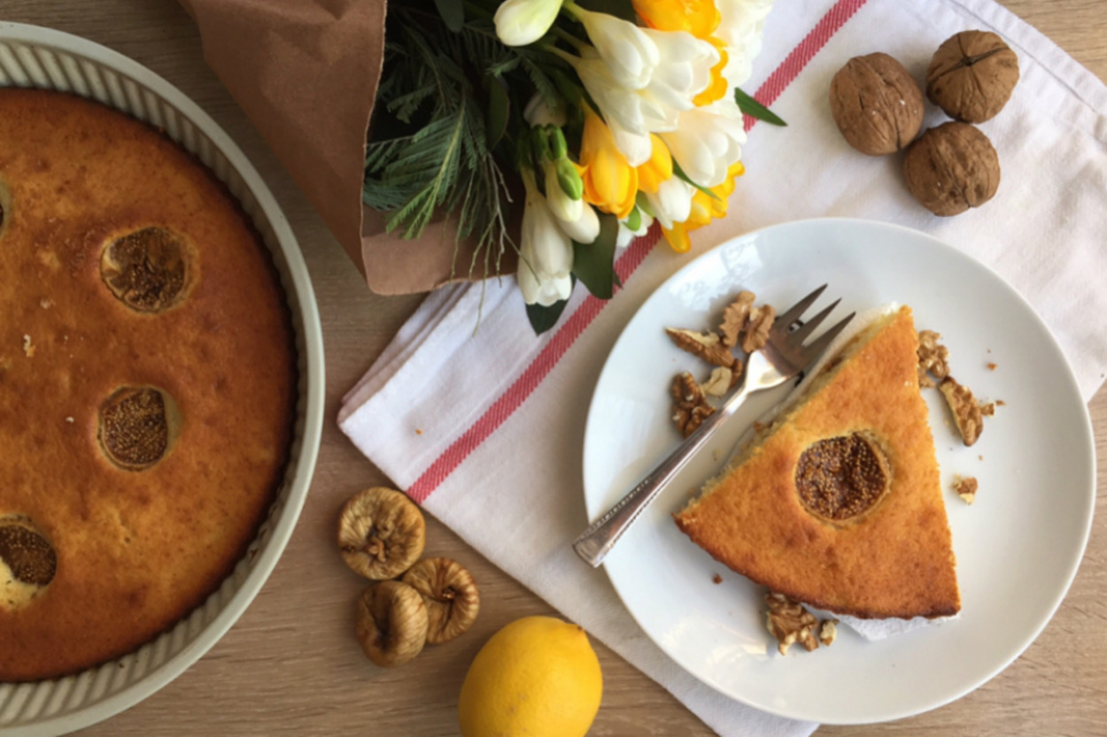 Mis Kokulu: Limonlu İncirli Kek