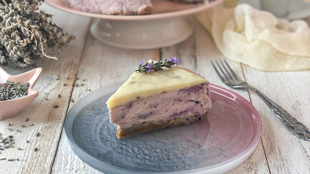 Aroması Bol: Lavantalı Cheesecake