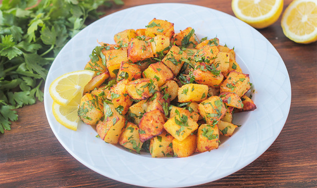 Lübnan Usulü Patates: Batata Harra
