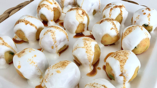 Sofralar Şenlenir: Yoğurtlu Patates Topları