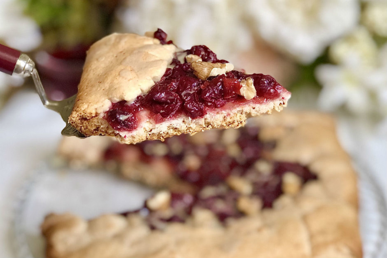 Rafine Şeker de Yok: Glutensiz Vişneli Galette