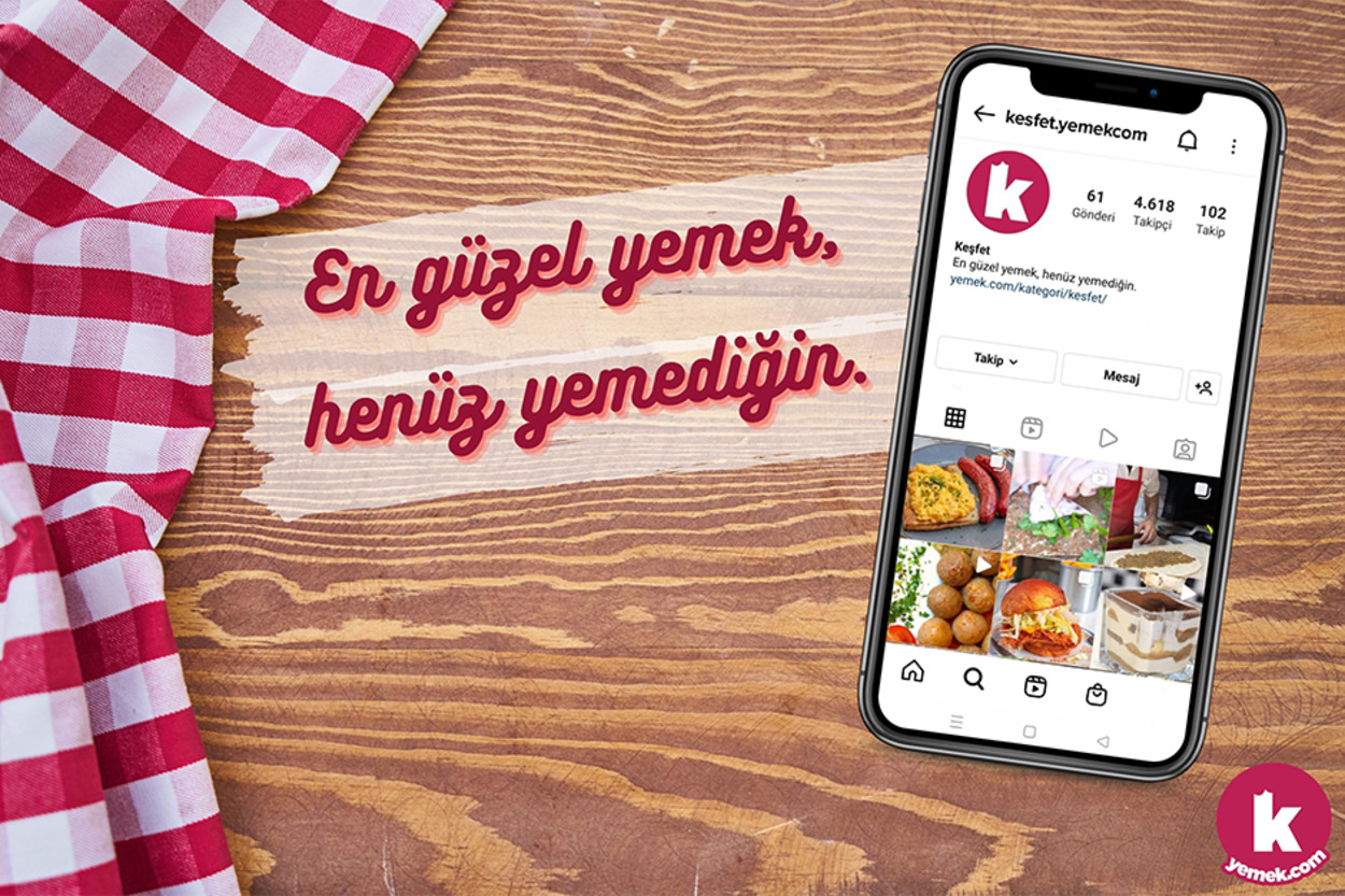 En İyi Mekanları Birlikte Keşfedelim: Keşfet Yemekcom Instagram’da!