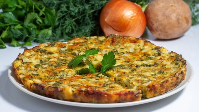 Kahvaltıya Hemen Hazır: Fırında Patatesli Yumurta