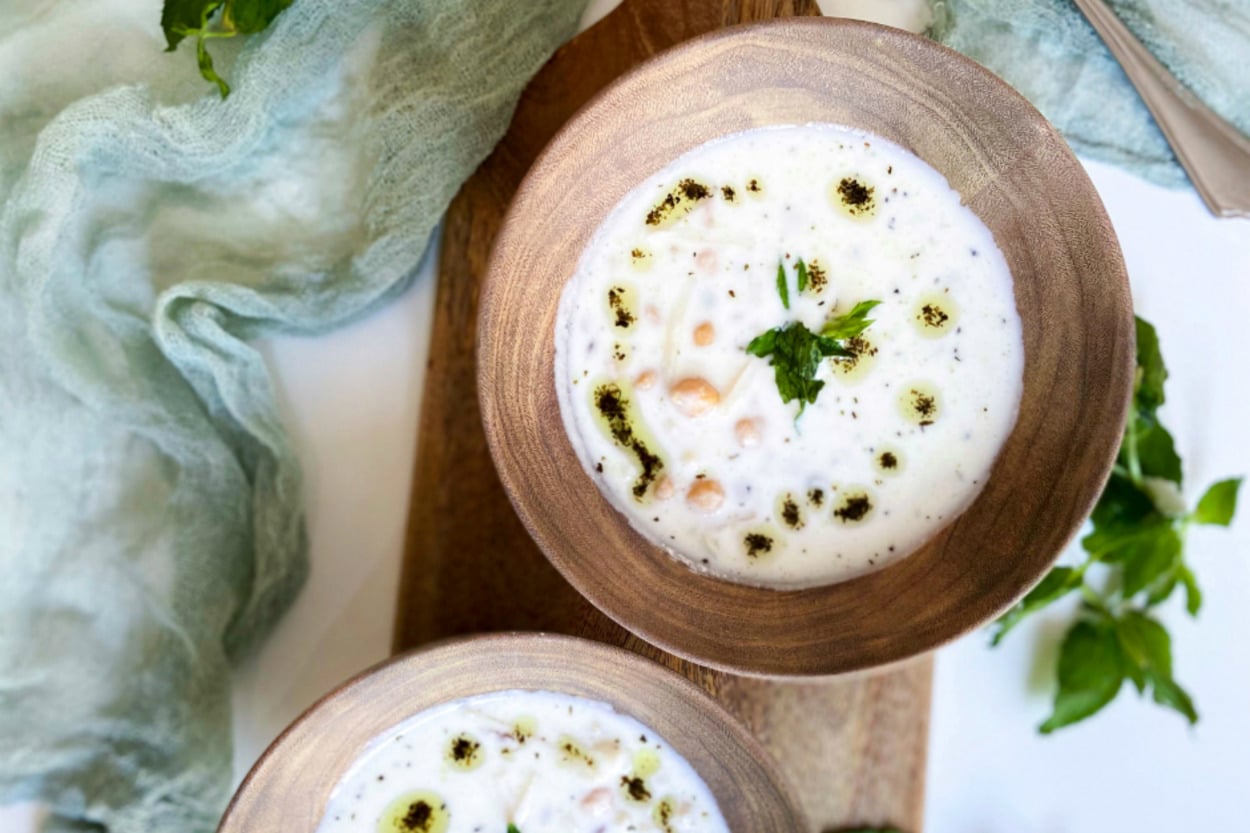 Buz Gibi: Ayran Aşı Çorbası