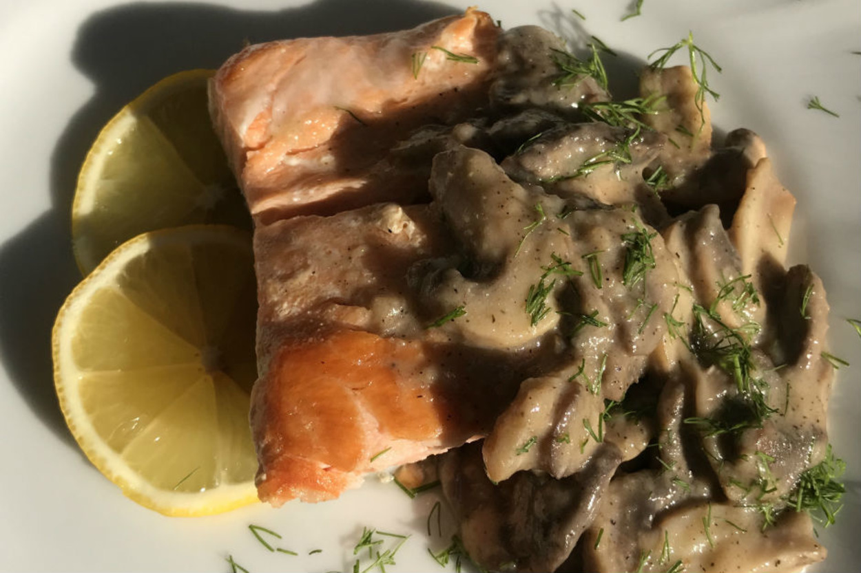 Yok Böyle Uyum: Mantarlı Somon