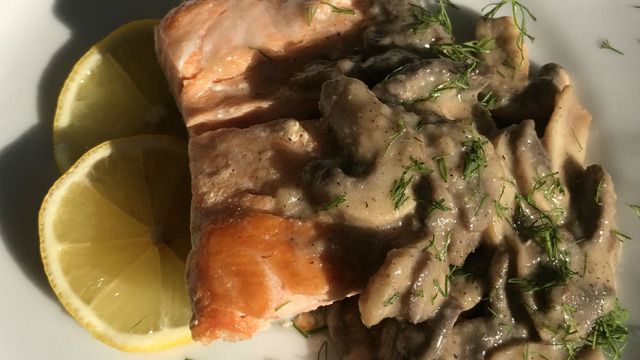 Yok Böyle Uyum: Mantarlı Somon