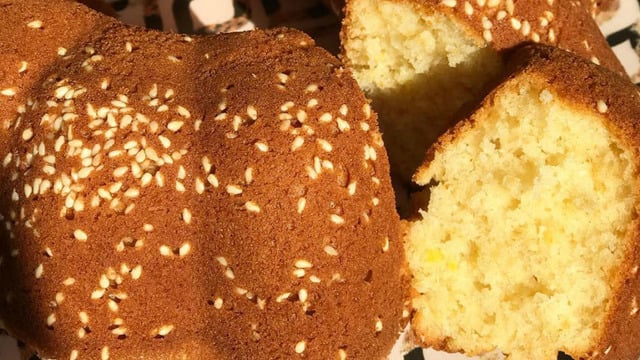 Susam Bonusuyla: Puf Puf Kabaran Limonlu Kek