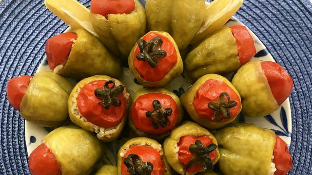 Tam Yazlık: Lokmalık Zeytinyağlı Biber Dolma