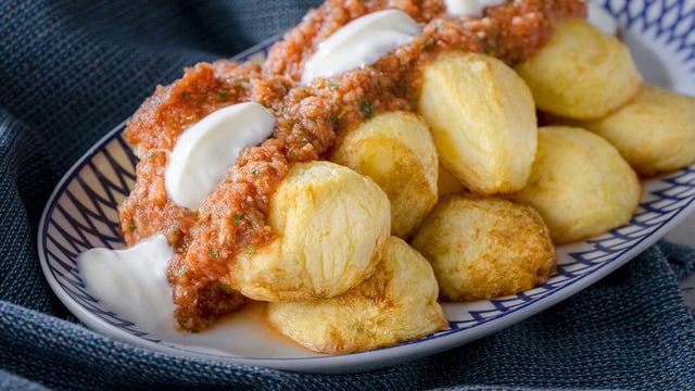 Sosuyla Bir Başka Güzel: Airfryer'da Salsa Soslu Çıtır Patates