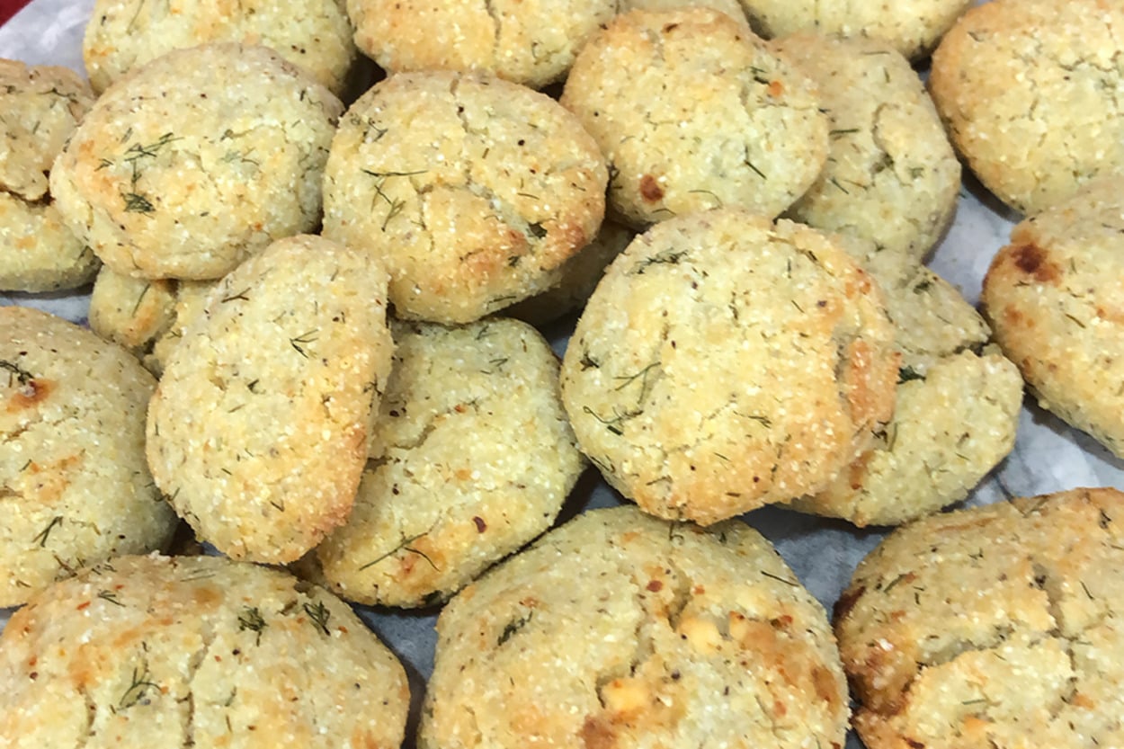 Gluten İçermeyen: Mısır Unlu Fit Kurabiye
