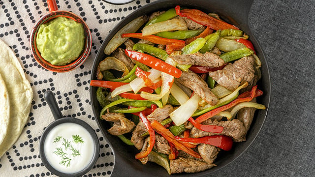 Meksika Ateşi: Airfryer'da Fajita