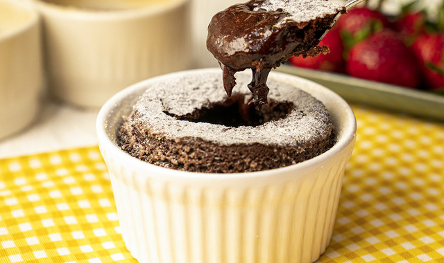 5 Malzemeli: Airfryer'da Sufle