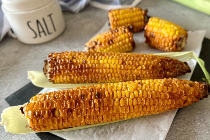Airfryer'da Közlenmiş Mısır Tarifi