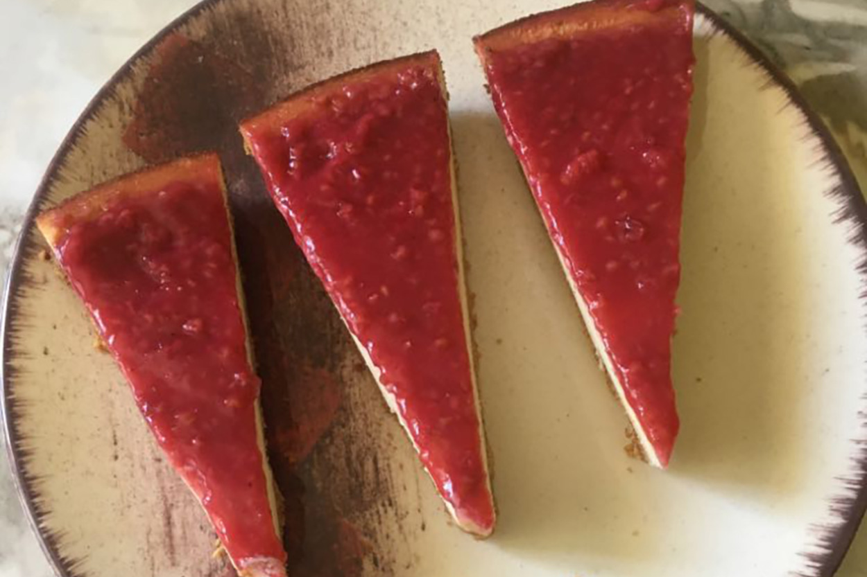 Hafif ve Lezzetli: Frambuazlı Cheesecake
