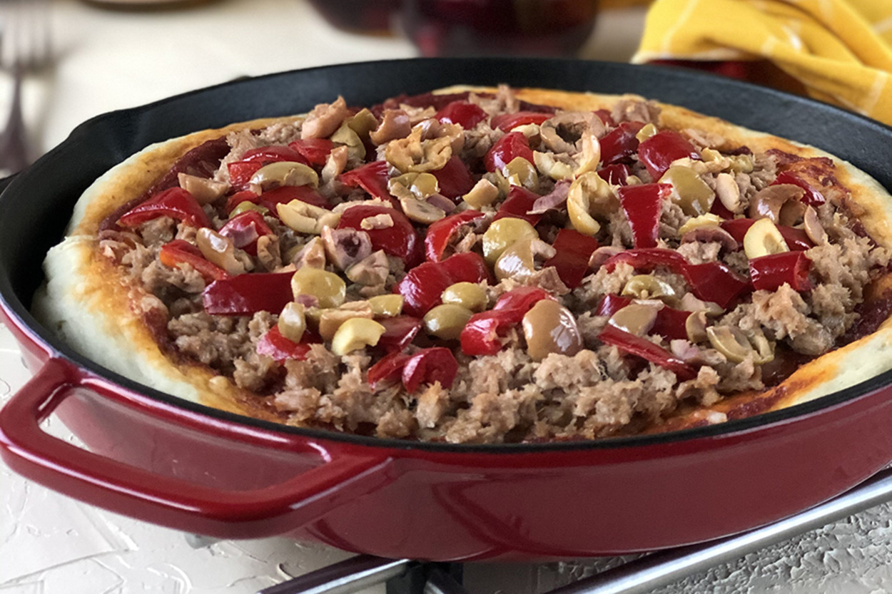 Evde Yapılanın Tadı Bir Farklı: Ton Balıklı Pizza