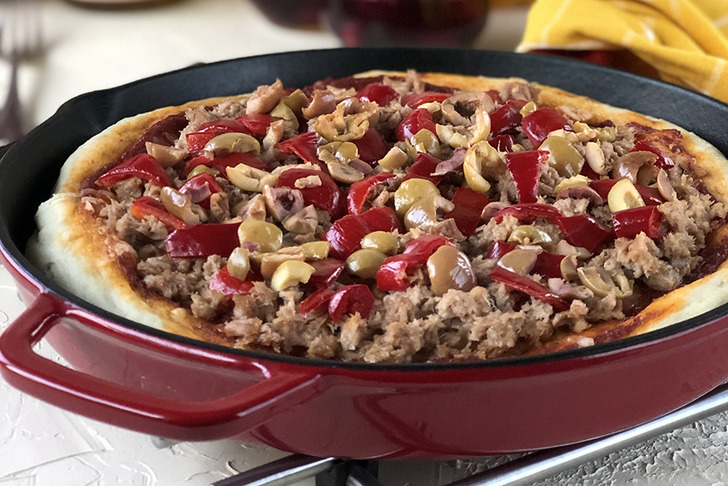 Ton Balıklı Pizza Tarifi
