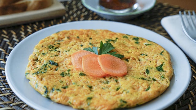 Kahvaltıya Hemen Hazır: Havuçlu Omlet
