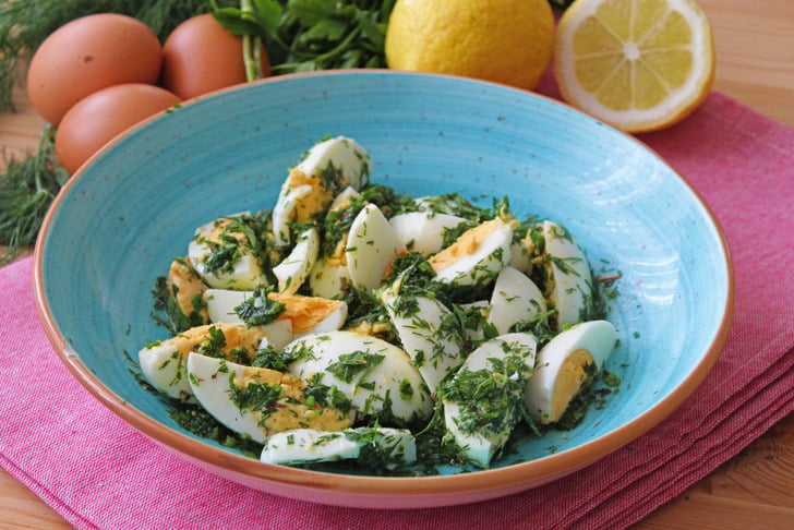Kahvaltılık Yumurta Salatası Tarifi