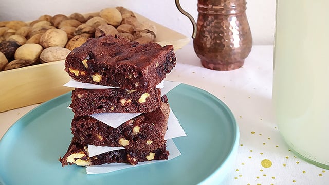 Kahvenin Yanına: Rafine Şekersiz Fit Brownie