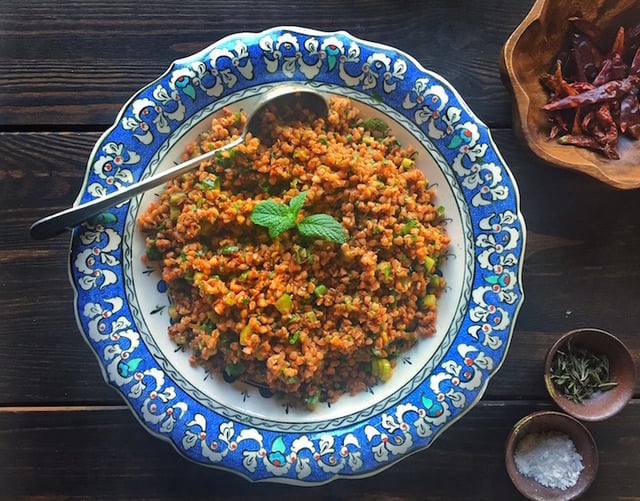 Karabuğdaylı Kısır: Gluten içermez