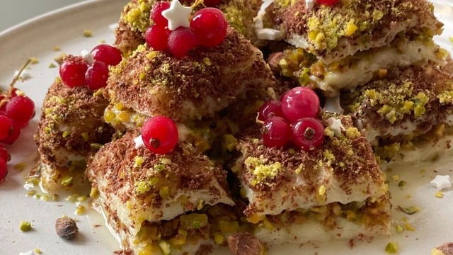 Baklavanın En Hafif Hali: Sütlü Soğuk Baklava