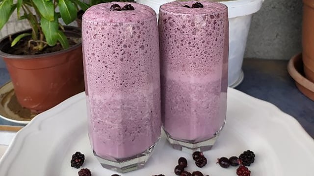 Serinleten İçecek: Böğürtlen Smoothie