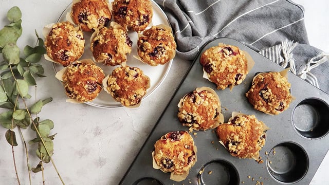 Tatlıyla Ekşi Buluşur: Vişneli Kıtır Muffin
