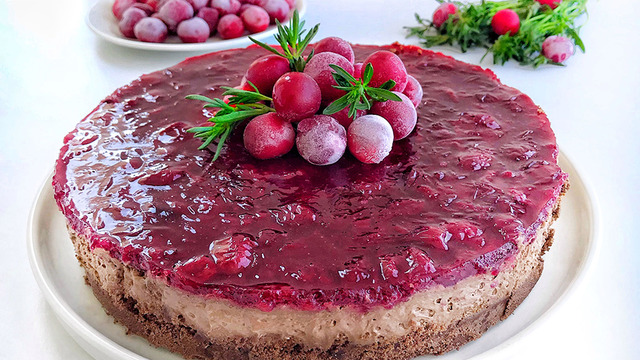 Mayhoş Tadıyla: Vişneli Pişmeyen Cheesecake