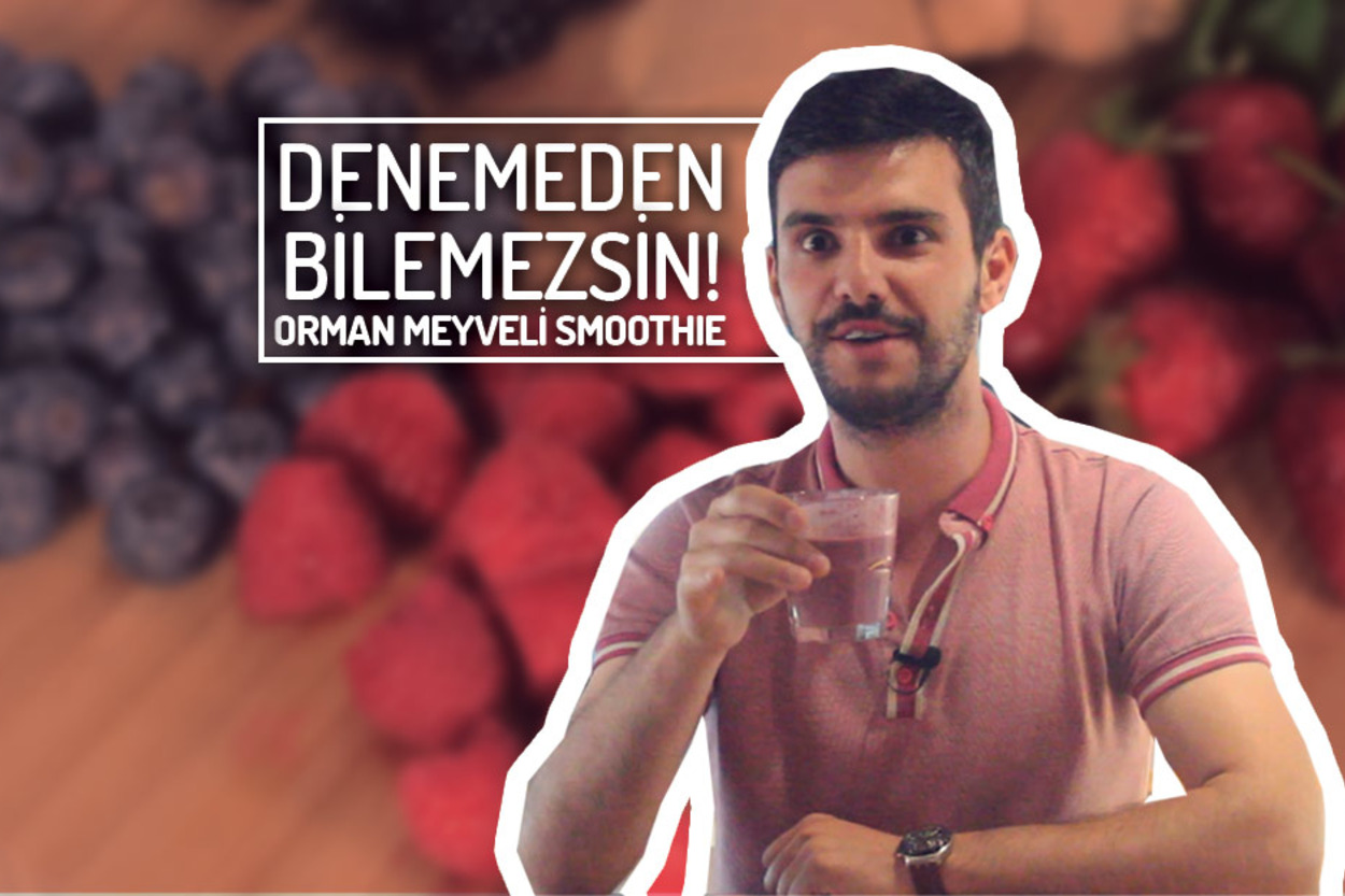 Denemeden Bilemezsin: Orman Meyveli Smoothie [İZLE]