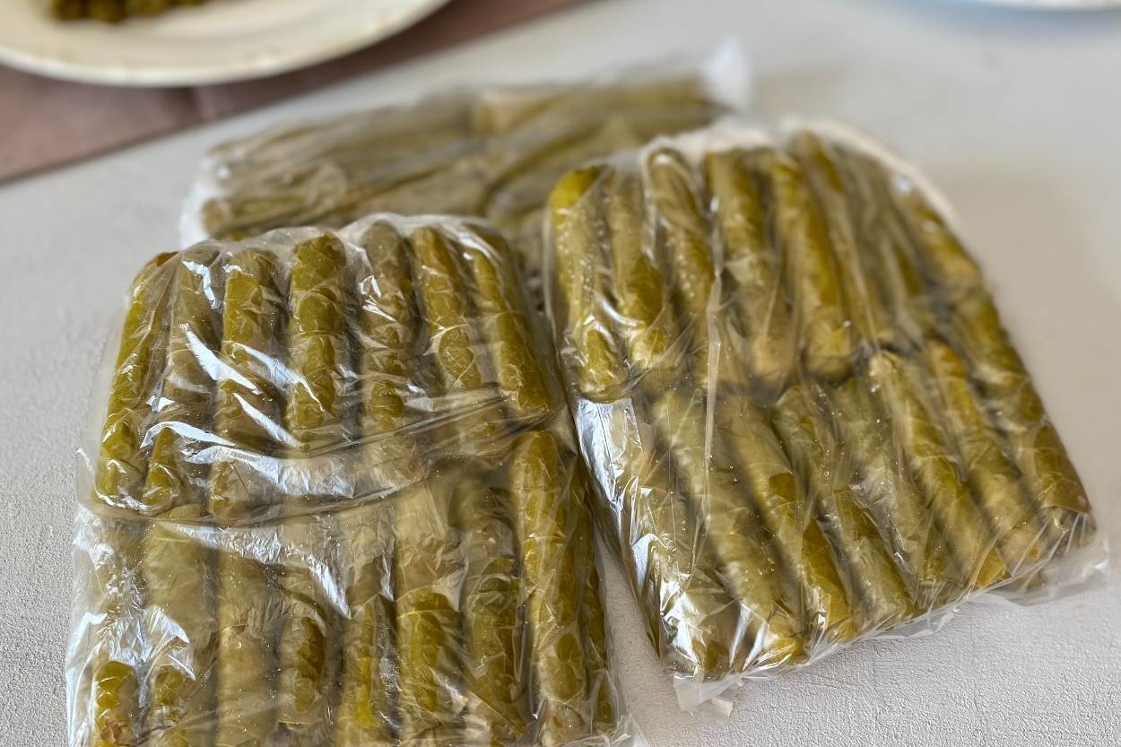 Hazırda Hep Olsun: Buzluk İçin Yaprak Sarma