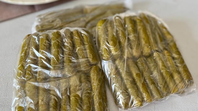 Hazırda Hep Olsun: Buzluk İçin Yaprak Sarma