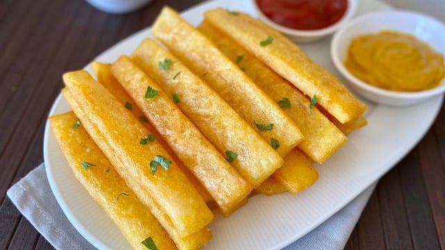 Çıtırlık Onda: 3 Malzemeli Çubuk Patates