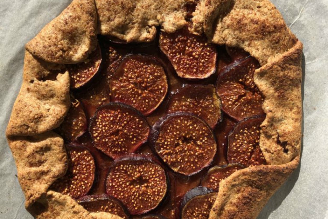 Kıyır Kıyır: Şekersiz İncirli Galette