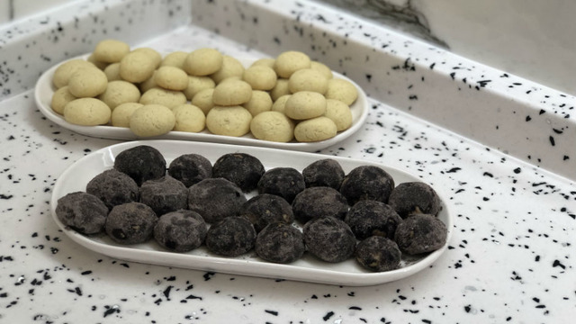 Ağızda Dağılan: Lokmalık Kumlu Kurabiye