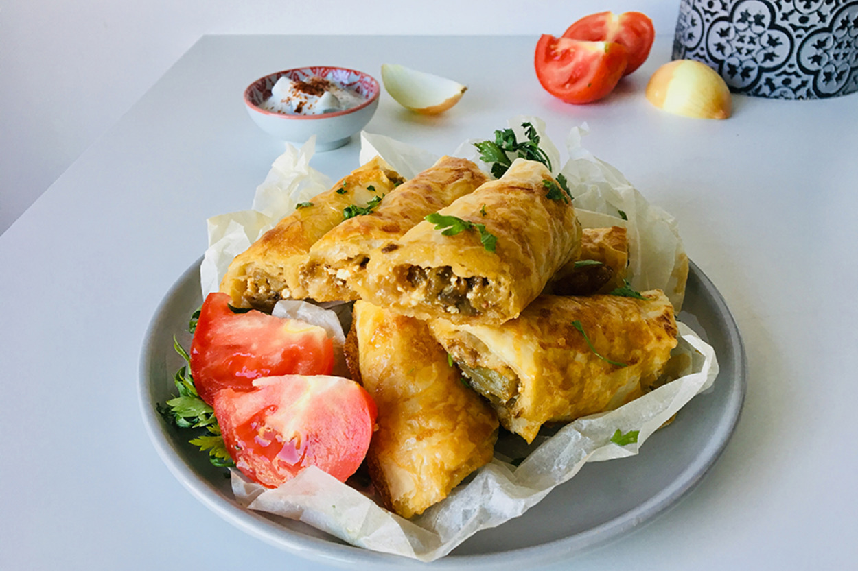 Çıtır mı Çıtır: Patlıcanlı Börek