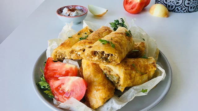 Çıtır mı Çıtır: Patlıcanlı Börek