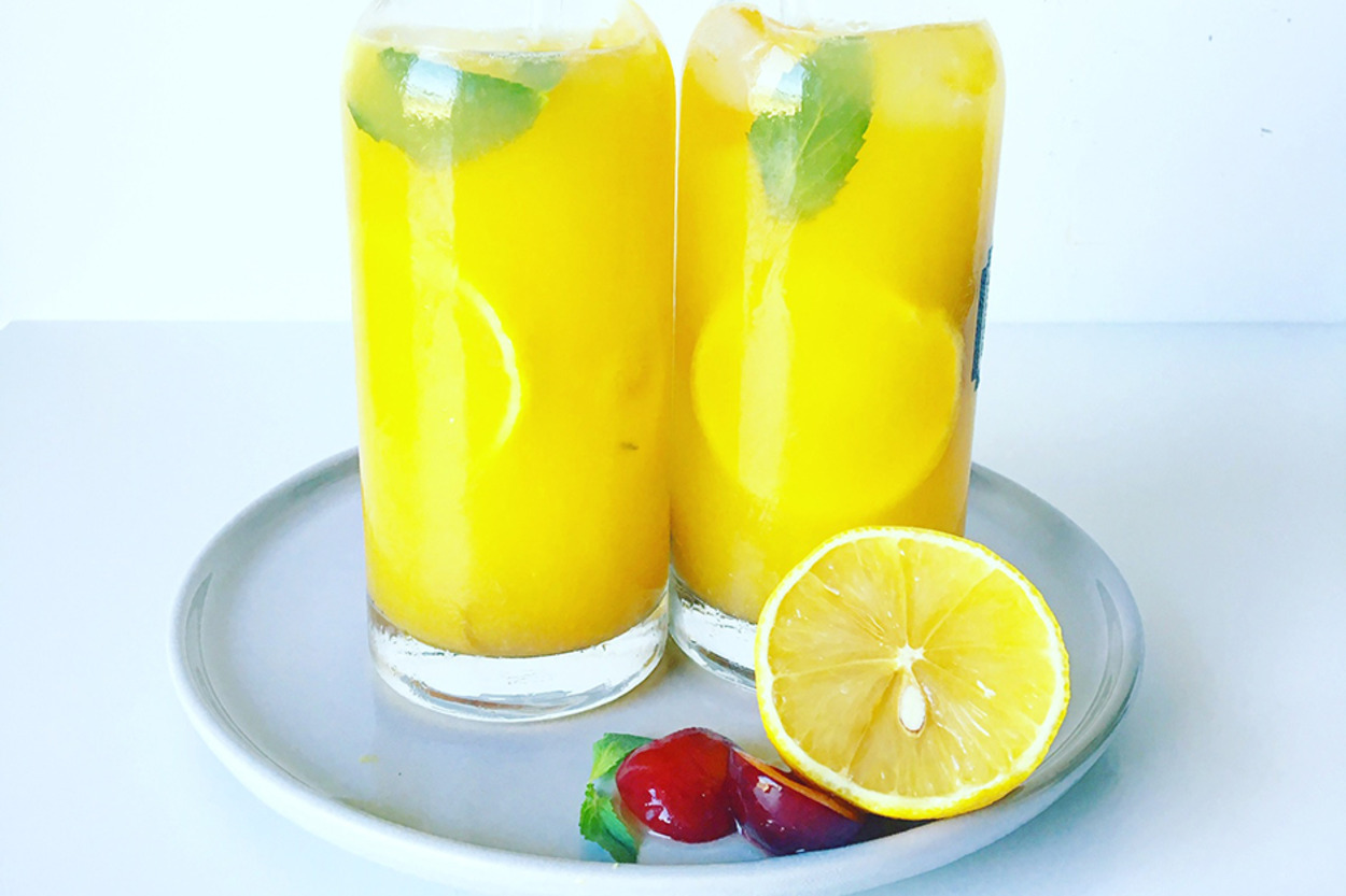 Damaklara Ferahlık: Portakallı Limonata