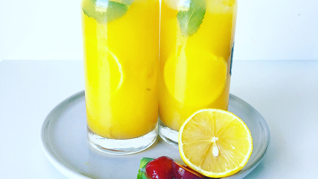 Damaklara Ferahlık: Portakallı Limonata