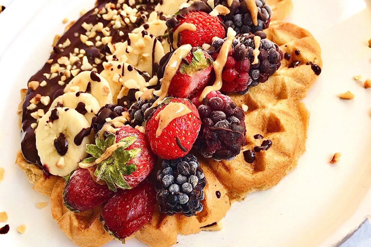 Rafine Şekersiz: Fit Waffle