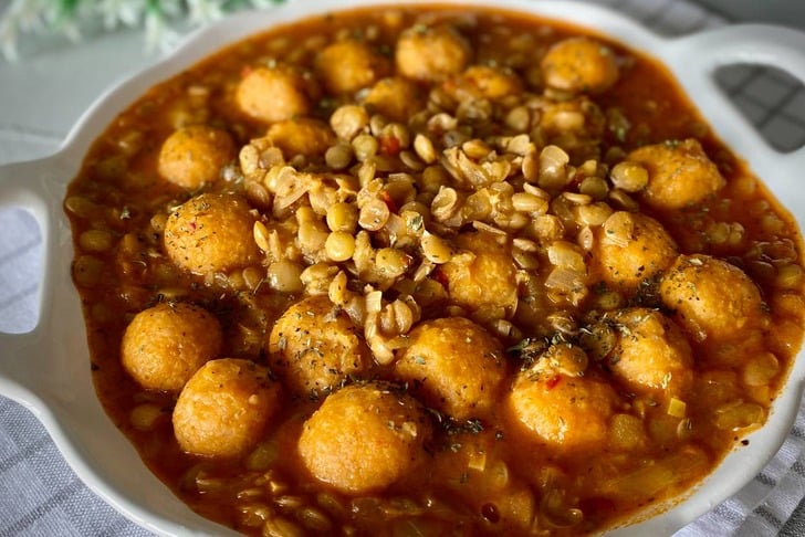 Bulgur Köfteli Yeşil Mercimek Yemeği Tarifi