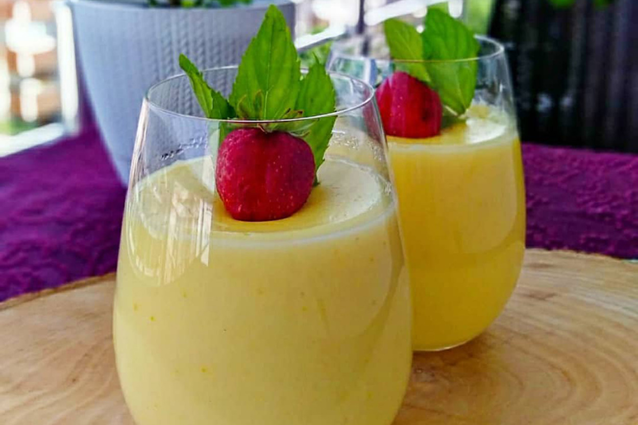 Evde Olan Malzemelerle: Limonlu Muhallebi